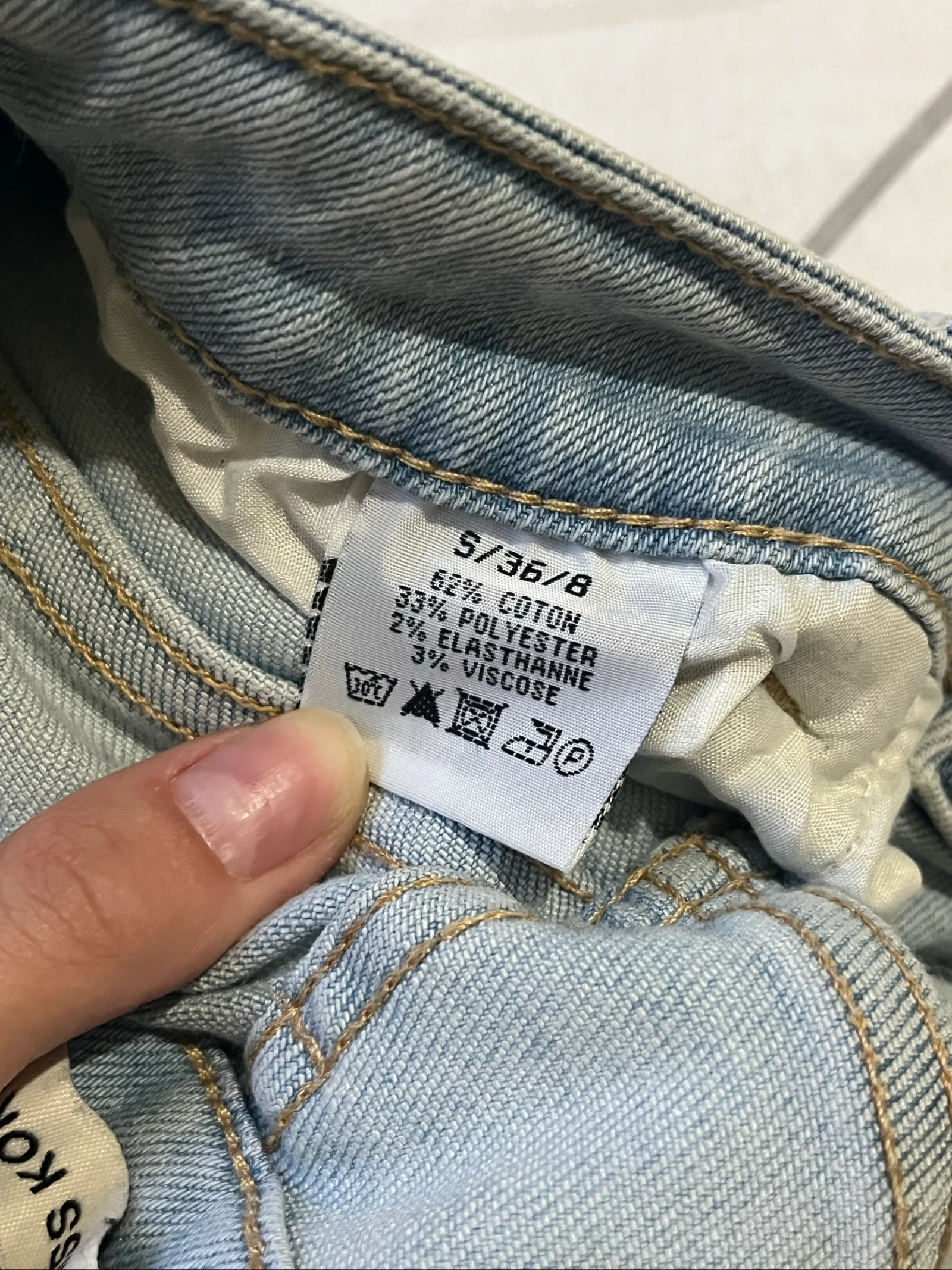 Pantalones de mezclilla S – photo 4